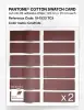 Product image 6 of the product “PANTONE® COTTON SWATCH CARD 19-1533 TCX Cowhide ”