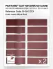 Product image 6 of the product “PANTONE® COTTON SWATCH CARD 19-1543 TCX Brick Red ”