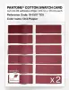Product image 6 of the product “PANTONE® COTTON SWATCH CARD 19-1557 TCX Chili Pepper ”