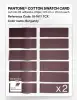 Product image 6 of the product “PANTONE® COTTON SWATCH CARD 19-1617 TCX Burgundy ”