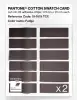 Product image 6 of the product “PANTONE® COTTON SWATCH CARD 19-1619 TCX Fudge ”