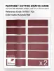 Product image 6 of the product “PANTONE® COTTON SWATCH CARD 19-1657 TCX Karanda Red ”