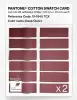 Product image 6 of the product “PANTONE® COTTON SWATCH CARD 19-1840 TCX Deep Claret ”