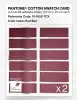 Product image 6 of the product “PANTONE® COTTON SWATCH CARD 19-1850 TCX Red Bud ”