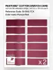 Product image 6 of the product “PANTONE® COTTON SWATCH CARD 19-1860 TCX Persian Red ”