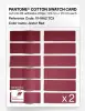 Product image 6 of the product “PANTONE® COTTON SWATCH CARD 19-1862 TCX Jester Red ”