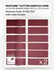 Product image 6 of the product “PANTONE® COTTON SWATCH CARD 19-1863 TCX Scooter ”