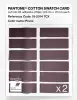 Product image 6 of the product “PANTONE® COTTON SWATCH CARD 19-2014 TCX Prune ”