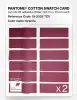 Product image 6 of the product “PANTONE® COTTON SWATCH CARD 19-2039 TCX Granita ”