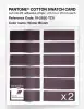 Product image 6 of the product “PANTONE® COTTON SWATCH CARD 19-2620 TCX Winter Bloom ”