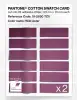 Product image 6 of the product “PANTONE® COTTON SWATCH CARD 19-2630 TCX Wild Aster ”
