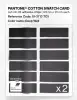 Product image 6 of the product “PANTONE® COTTON SWATCH CARD 19-3713 TCX Deep Well ”