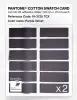Product image 6 of the product “PANTONE® COTTON SWATCH CARD 19-3725 TCX Purple Velvet ”