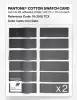 Product image 6 of the product “PANTONE® COTTON SWATCH CARD 19-3910 TCX Iron Gate ”