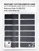 Product image 6 of the product “PANTONE® COTTON SWATCH CARD 19-3921 TCX Black Iris ”