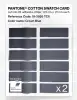 Product image 6 of the product “PANTONE® COTTON SWATCH CARD 19-3926 TCX Crown Blue ”