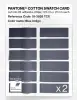 Product image 6 of the product “PANTONE® COTTON SWATCH CARD 19-3928 TCX Blue Indigo ”
