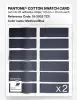Product image 6 of the product “PANTONE® COTTON SWATCH CARD 19-3933 TCX Medieval Blue ”