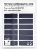 Product image 6 of the product “PANTONE® COTTON SWATCH CARD 19-3942 TCX Beacon Blue ”