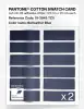 Product image 6 of the product “PANTONE® COTTON SWATCH CARD 19-3943 TCX Bellwether Blue ”
