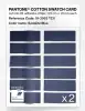 Product image 6 of the product “PANTONE® COTTON SWATCH CARD 19-3953 TCX Sodalite Blue ”