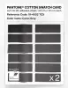 Product image 6 of the product “PANTONE® COTTON SWATCH CARD 19-4002 TCX Camo Gray ”