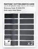 Product image 6 of the product “PANTONE® COTTON SWATCH CARD 19-4009 TCX Outer Space ”