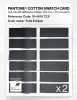 Product image 6 of the product “PANTONE® COTTON SWATCH CARD 19-4010 TCX Total Eclipse ”
