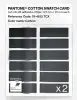 Product image 6 of the product “PANTONE® COTTON SWATCH CARD 19-4012 TCX Carbon ”