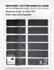 Product image 6 of the product “PANTONE® COTTON SWATCH CARD 19-4020 TCX Dark Sapphire ”