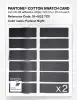 Product image 6 of the product “PANTONE® COTTON SWATCH CARD 19-4022 TCX Parisian Night ”
