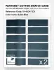 Product image 6 of the product “PANTONE® COTTON SWATCH CARD 19-4034 TCX Sailor Blue ”