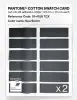 Product image 6 of the product “PANTONE® COTTON SWATCH CARD 19-4108 TCX Sea Storm ”