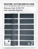 Product image 6 of the product “PANTONE® COTTON SWATCH CARD 19-4121 TCX Blue Wing Teal ”