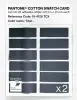 Product image 6 of the product “PANTONE® COTTON SWATCH CARD 19-4128 TCX Titan ”