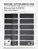 Product image 6 of the product “PANTONE® COTTON SWATCH CARD 19-4218 TCX Vulcan ”