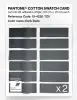 Product image 6 of the product “PANTONE® COTTON SWATCH CARD 19-4220 TCX Dark Slate ”
