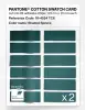 Product image 6 of the product “PANTONE® COTTON SWATCH CARD 19-4524 TCX Shaded Spruce ”