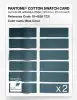 Product image 6 of the product “PANTONE® COTTON SWATCH CARD 19-4526 TCX Blue Coral ”
