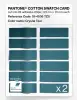 Product image 6 of the product “PANTONE® COTTON SWATCH CARD 19-4536 TCX Crystal Teal ”