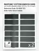 Product image 6 of the product “PANTONE® COTTON SWATCH CARD 19-4906 TCX Green Gables ”