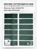 Product image 6 of the product “PANTONE® COTTON SWATCH CARD 19-5232 TCX Rain Forest ”