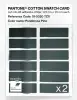Product image 6 of the product “PANTONE® COTTON SWATCH CARD 19-5320 TCX Ponderosa Pine ”