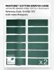 Product image 6 of the product “PANTONE® COTTON SWATCH CARD 19-5420 TCX Evergreen ”