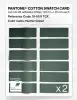 Product image 6 of the product “PANTONE® COTTON SWATCH CARD 19-5511 TCX Hunter Green ”
