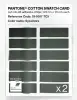 Product image 6 of the product “PANTONE® COTTON SWATCH CARD 19-5917 TCX Sycamore ”