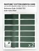 Product image 6 of the product “PANTONE® COTTON SWATCH CARD 19-6050 TCX Eden ”