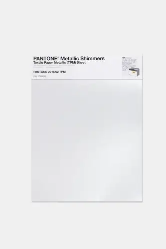 Artikelbild des Artikels “PANTONE® METALLIC SHIMMERS SHEET 20-0002 TPM Ice Palace “