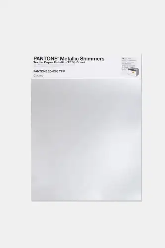 Artikelbild des Artikels “PANTONE® METALLIC SHIMMERS SHEET 20-0005 TPM Chrome “