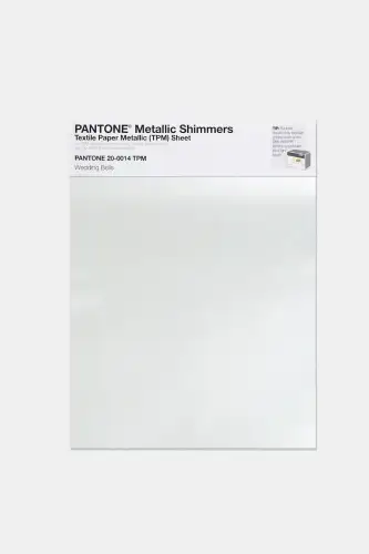 Artikelbild des Artikels “PANTONE® METALLIC SHIMMERS SHEET 20-0014 TPM Wedding Bells “